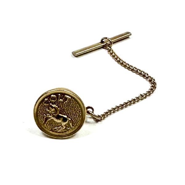 Colt-Medallion-Pin-with-Clothing-Chain