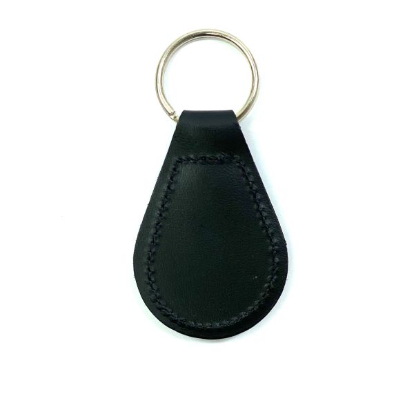 Savage Arms Indian Head Logo Leather Key Chain