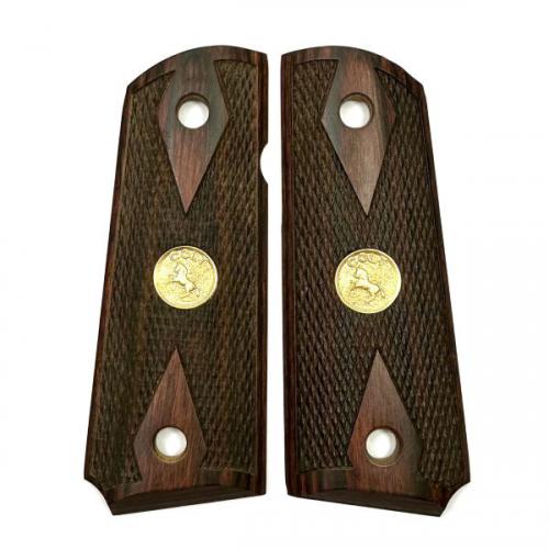 1911 Compact Rosewood Laminate Double Diamond Grip