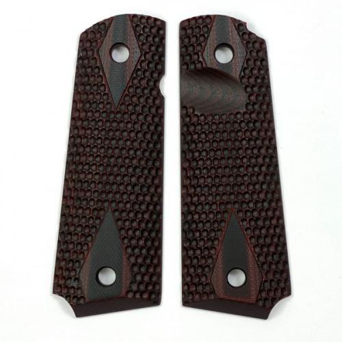 1911 G10 Grip Honeycomb Black Cherry