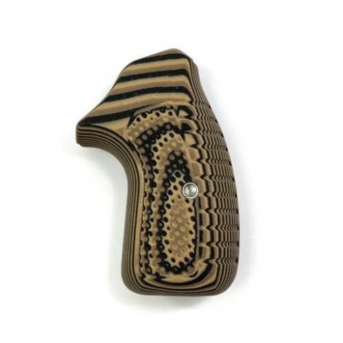 Charter Arms G10 Grip Blk Tan