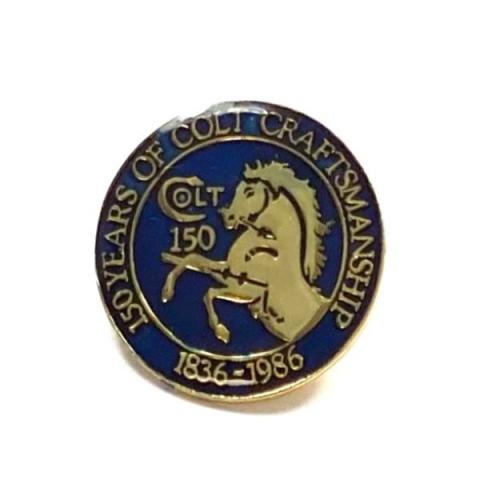 Colt 150 Years of Colt Craftsmanship 1836-1986 Pin