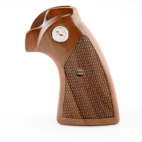 Colt Detective Special Target Walnut Checkered Grip - 907