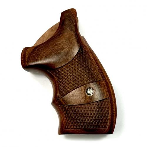 Smith & Wesson N  Frame Revolver Grips Round Butt Cocobolo