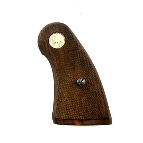Colt Python Service Walnut Grip Cutout Back