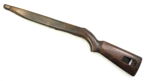 M1 Carbine Stock Beech, Cracked