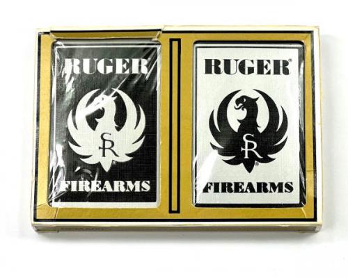 RUGER FIREARMS SUPER RARE COLLECTOR GEMACO POKER SET PLAYING CARD PACK BOX