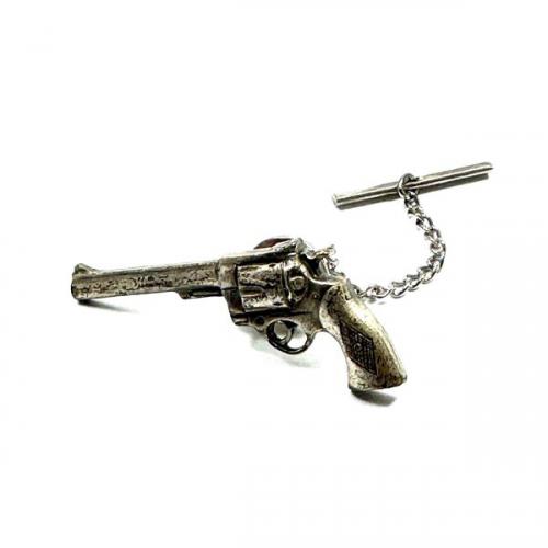 Ruger Revolver Pin with Tie Tac, Vintage