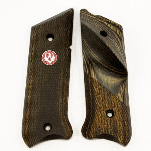 Ruger MKIII Black Laminate Thumbrest Grip with Medallion