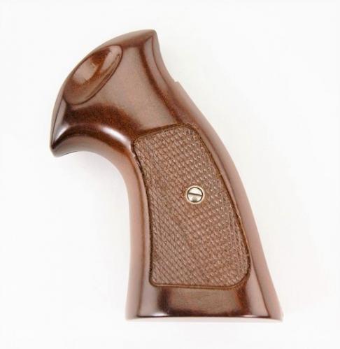 Smith & Wesson K Frame Walnut Target Checkered Grip - 925