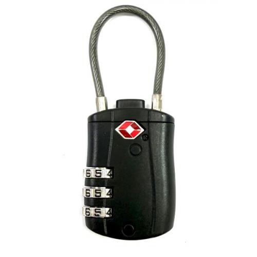 TSA 007 Approved Combination Cable Locks