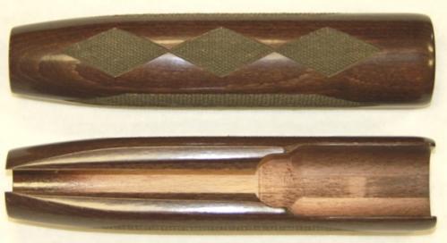 Winchester 1200/1300 Beech Forend Semi Gloss Finish, Checkered - 1435